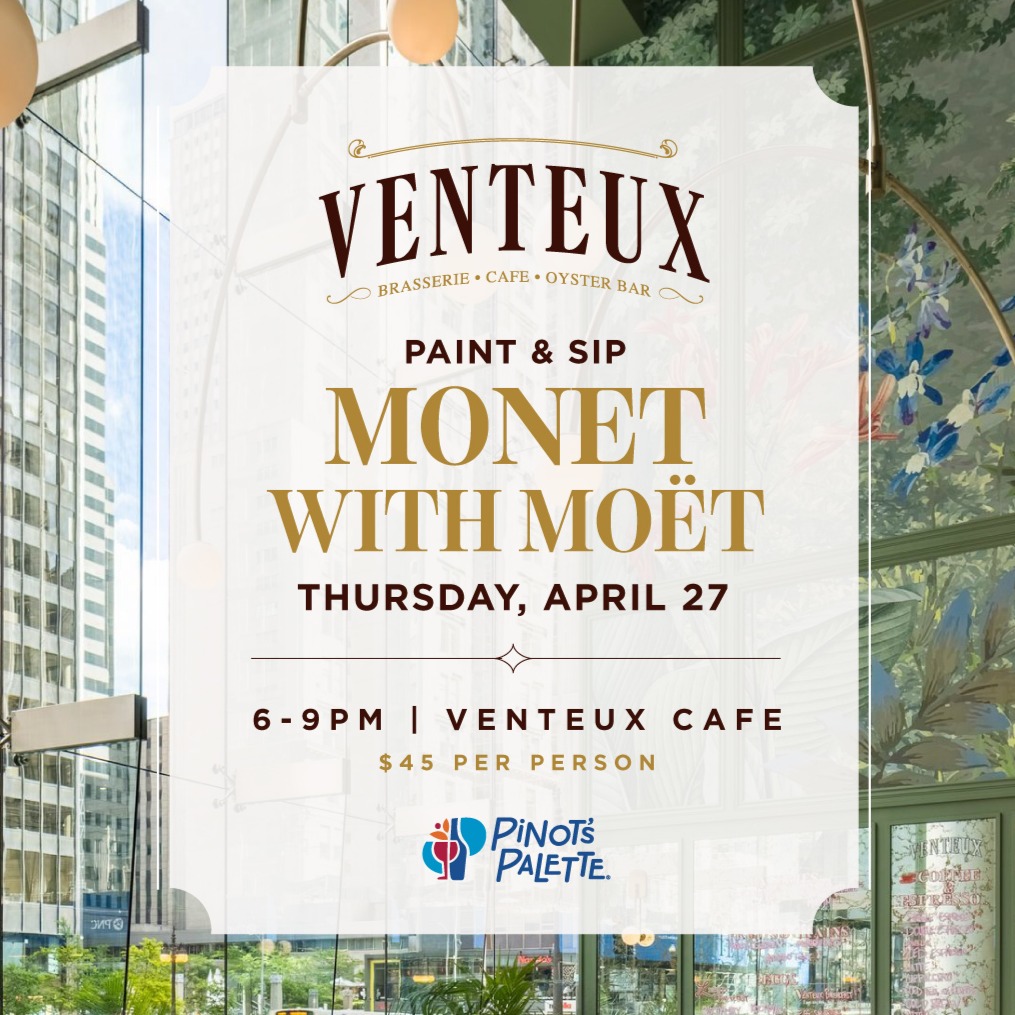 Monet with Moët at Venteux Chicago